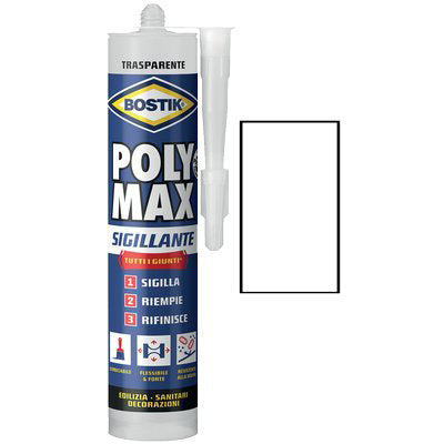 BOSTIK POLYMAX SIGILLANTE  GRIGIO TRASPARENTE ML 280