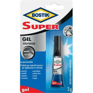 BOSTIK SUPER GEL - GR 3- 12 pezzi