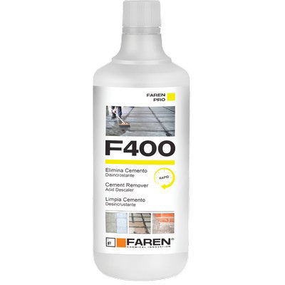 ACIDO DISINCROSTANTE TAMPONATO F400 FAREN - LT 1- 12 pezzi