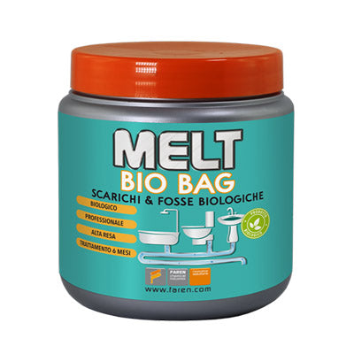 MELT BIO BAG SCARICHI E FOSSE FAREN - 6 BUSTINE GR 50- 12 pezzi