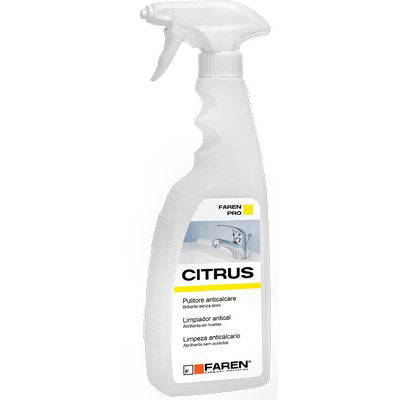 BRILLANTANTE DISINCROSTANTE CITRUS FAREN - ML 750- 12 pezzi