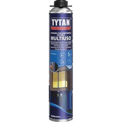SCHIUMA POLIURETANICA UNIVERSALE MULTIUSO TYTAN - PISTOLA ML 750- 12 pezzi