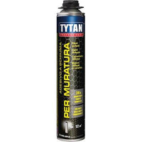 SCHIUMA POLIURETANICA MURATURA TYTAN - PISTOLA ML 750- 2 pezzi