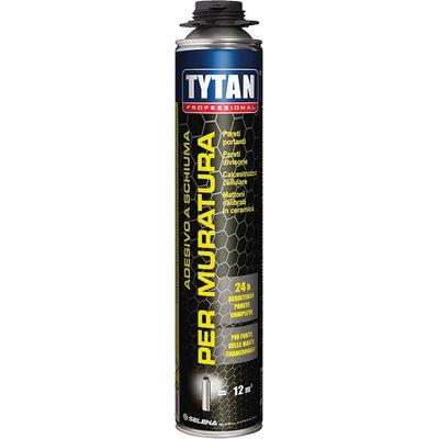 SCHIUMA POLIURETANICA MURATURA TYTAN - PISTOLA ML 750- 2 pezzi