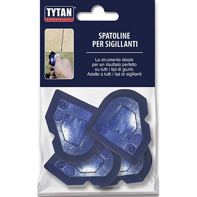 SPATOLA SILICONE TYTAN - PVC CF=PZ 4- 2 confezioni