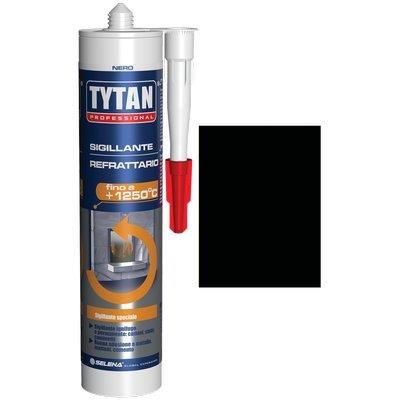MASTICE REFRATTARIO TYTAN - NERO ML 300- 3 pezzi
