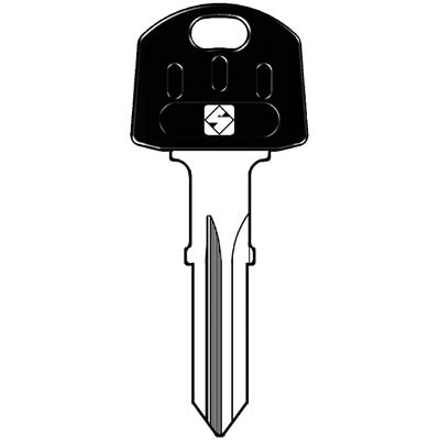 CHIAVE PIATTA ABUS AB57AP SILCA - ACCIAIO NICHELATO- 5 pezzi