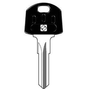 CHIAVE PIATTA ABUS AB64RAP SILCA - OTTONE NICHELATO- 5 pezzi