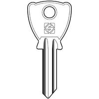 CHIAVE PIATTA BETA BE203 SILCA - OTTONE NICHELATO- 10 pezzi