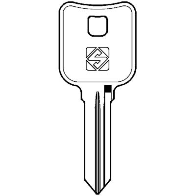 CHIAVE PIATTA BURG BUR38 SILCA - ACCIAIO NICHELATO- 10 pezzi