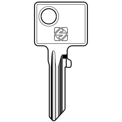 CHIAVE PIATTA BURG BUR20 SILCA - ACCIAIO NICHELATO- 10 pezzi