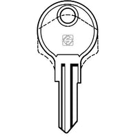 CHIAVE PIATTA CAB CAB1 SILCA - CASELLARIO ACCIAIO NICHELATO- 20 pezzi