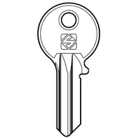 CHIAVE PIATTA CORBIN CB81 SILCA - ACCIAIO NICHELATO- 20 pezzi