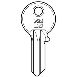 CHIAVE PIATTA CORBIN CB81 SILCA - ACCIAIO NICHELATO- 20 pezzi