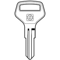 CHIAVE PIATTA EVERGOOD ED1 SILCA - ACCIAIO NICHELATO- 10 pezzi