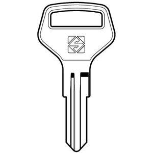 CHIAVE PIATTA EVERGOOD ED1 SILCA - ACCIAIO NICHELATO- 10 pezzi