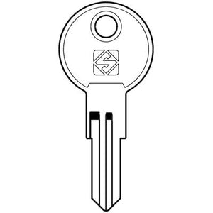 CHIAVE PIATTA EVERGOOD ED3R SILCA - ACCIAIO NICHELATO- 10 pezzi