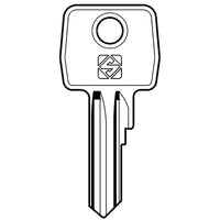 CHIAVE PIATTA EUROLOCKS EU4 SILCA - ACCIAIO NICHELATO- 10 pezzi