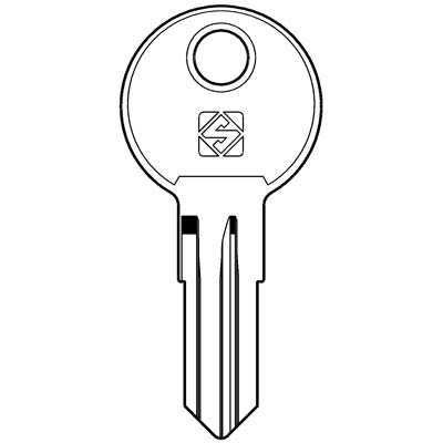 CHIAVE PIATTA FAB BFT FB36R SILCA - OTTONE NICHELATO- 10 pezzi