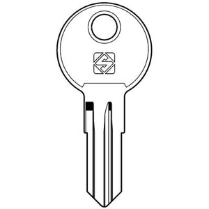 CHIAVE PIATTA FAB BFT FB36R SILCA - OTTONE NICHELATO- 10 pezzi