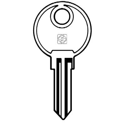 CHIAVE PIATTA FIST FIS3 SILCA - ACCIAIO NICHELATO- 20 pezzi