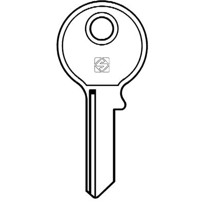 CHIAVE PIATTA GLOBE GL17R SILCA - ACCIAIO NICHELATO- 10 pezzi