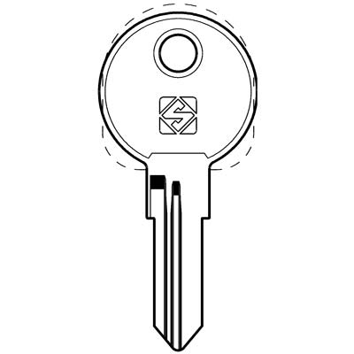 CHIAVE PIATTA HAFELE HF75R SILCA - ACCIAIO NICHELATO- 10 pezzi