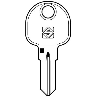 CHIAVE PIATTA HAFELE HF74R SILCA - ACCIAIO NICHELATO- 20 pezzi