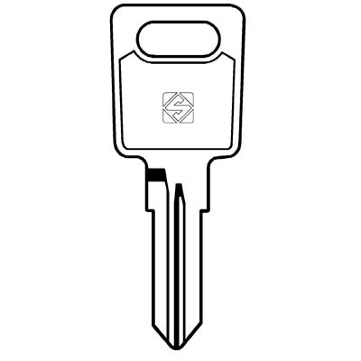 CHIAVE PIATTA HUWIL HW4R SILCA - ACCIAIO NICHELATO- 10 pezzi