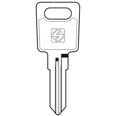 CHIAVE PIATTA HUWIL HW4 SILCA - ACCIAIO NICHELATO- 10 pezzi