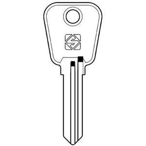 CHIAVE PIATTA L&F LF56 SILCA - ACCIAIO NICHELATO- 25 pezzi