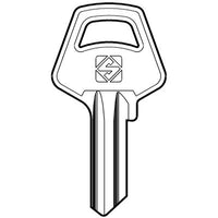 CHIAVE PIATTA MERONI MER1R SILCA - OTTONE NICHELATO- 10 pezzi