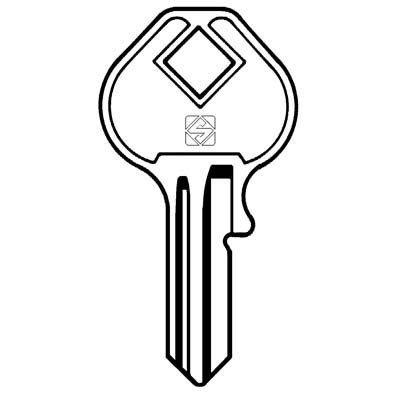 CHIAVE PIATTA MASTER MS10 SILCA - OTTONE NICHELATO- 10 pezzi