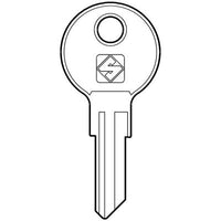 CHIAVE PIATTA SIS SS13 SILCA - OTTONE NICHELATO- 20 pezzi