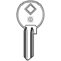 CHIAVE PIATTA SIS SS8 SILCA - OTTONE NICHELATO- 20 pezzi