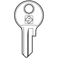 CHIAVE PIATTA SIS SS9 SILCA - OTTONE NICHELATO- 10 pezzi