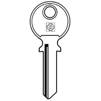 CHIAVE PIATTA TRICIRCLE TL1 SILCA - ACCIAIO NICHELATO- 10 pezzi