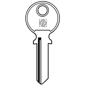 CHIAVE PIATTA TRICIRCLE TL1 SILCA - ACCIAIO NICHELATO- 10 pezzi