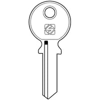 CHIAVE PIATTA TRICIRCLE TL6 SILCA - ACCIAIO NICHELATO- 10 pezzi