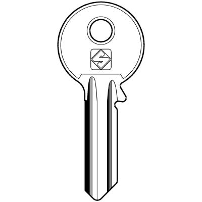 CHIAVE PIATTA VIRO VI1R SILCA - ACCIAIO NICHELATO- 20 pezzi