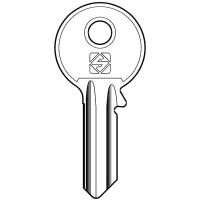 CHIAVE PIATTA VIRO VI11 SILCA - ACCIAIO NICHELATO- 20 pezzi