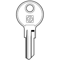 CHIAVE PIATTA VIRO VI14 SILCA - OTTONE NICHELATO- 10 pezzi