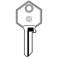 CHIAVE PIATTA YETI YT1 SILCA - ACCIAIO NICHELATO- 10 pezzi