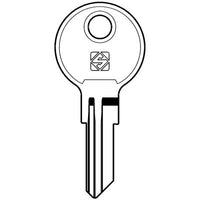 CHIAVE PIATTA YALE YA18 SILCA - ACCIAIO NICHELATO- 5 pezzi