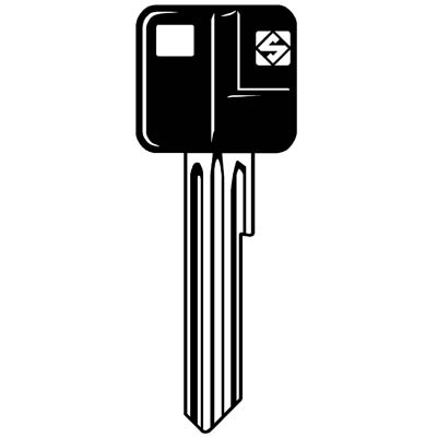 CHIAVE PIATTA YALE YA39P SILCA - OTTONE NICHELATO- 5 pezzi