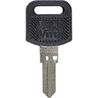 CHIAVE PIATTA VIRO 1046A ORIGINALE - OTTONE NICHELATO- 25 pezzi