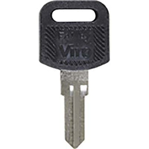 CHIAVE PIATTA VIRO 1046A ORIGINALE - OTTONE NICHELATO- 25 pezzi