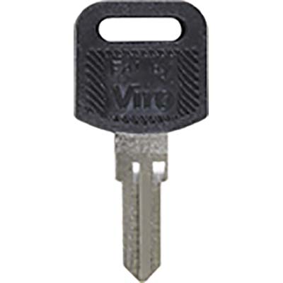 CHIAVE PIATTA VIRO 1046A ORIGINALE - OTTONE NICHELATO- 25 pezzi