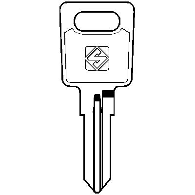 CHIAVE PIATTA RONIS RO69 SILCA - ACCIAIO NICHELATO- 10 pezzi