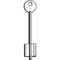 CHIAVE DOPPIA MAPPA CR RLN SILCA - OTTONE NICHELATO- 5 pezzi